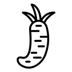 Vector Design Wasabi Wonder Icon Style