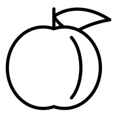 Vector Design Nectarine Nest Icon Style