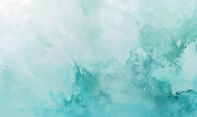 A clean background in mint green or turquoise,Generative AI 