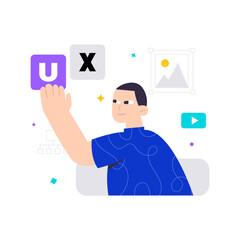 User Experience Illustration