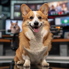Corgi photoshoot 