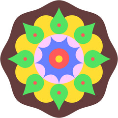 Mandala, Cultures, Art And Design, Floral Art, Floral Design, Decoration Icon