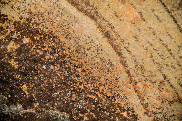 Texture of natural brown stone. Geodesy rocky texture