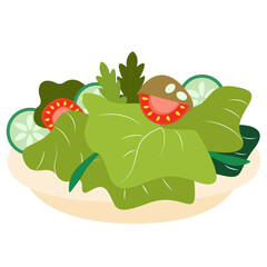 Salad Illustration