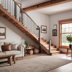 modern interior design of a  farmhouse, Farmhouse with a Twist, Contemporary Barnhouse Design, Modern Country Living,