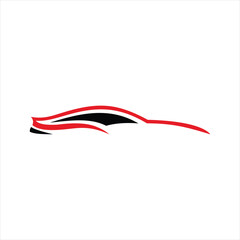 Obraz na płótnie Canvas car logo, Sports car logo 