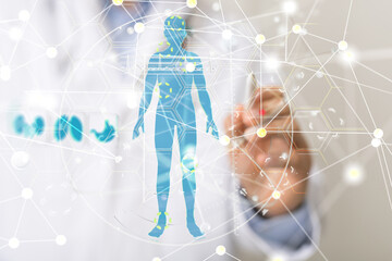 network digital interface in hand