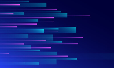 Abstract blue background with lines. Eps10 vector