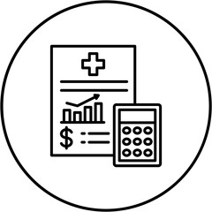 Fototapeta premium Expenses Icon