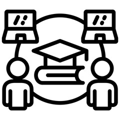 Education Network Icon