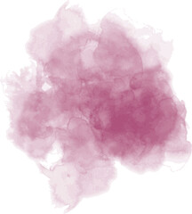 Fototapeta premium Abstract watercolor blot painted background. Vector isolated illustration. Red jam