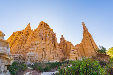 Landscape of Chuxiong Yuanmou Tulin in Yunnan, China