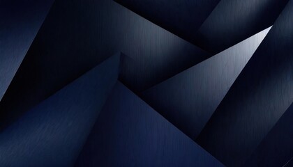Black dark navy dark silver abstract pattern background. many Geometric shape. Line triangle - Powered by Adobe