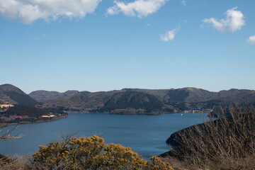 箱根の観光地・芦ノ湖