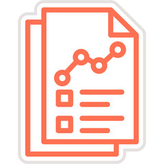 Report Vector Icon Design Illustration