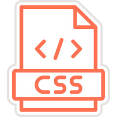 Css Vector Icon Design Illustration