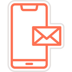 Email Vector Icon Design Illustration