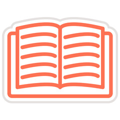 Book Vector Icon Design Illustration