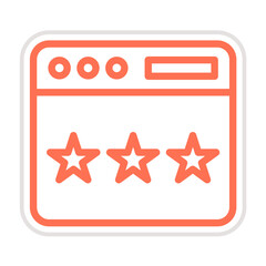 Feedback Vector Icon Design Illustration