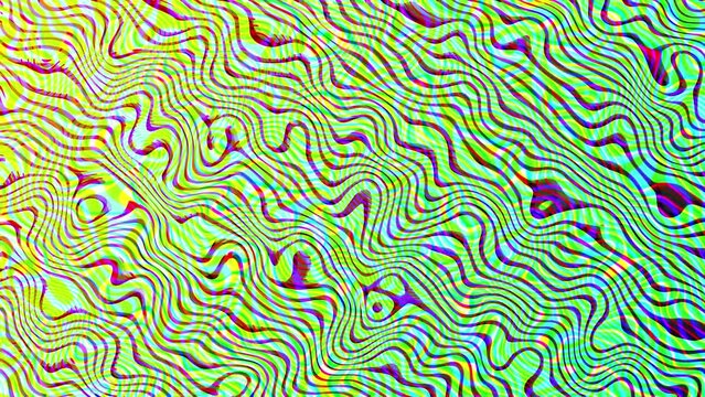 Abstract gradient wavy motion background. Moving abstract background animation, computer motion graphic.