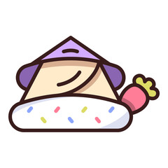 Sweet Crepe Color Icon