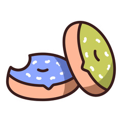 Donut Color Icon