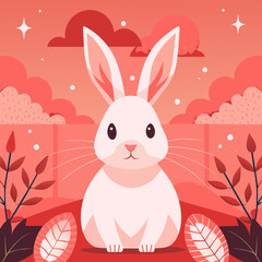 easter bunny illustration