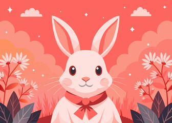easter bunny illustration