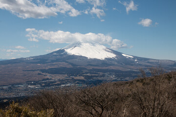 晴天の富士山