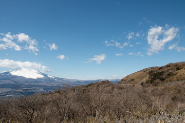 晴天の富士山
