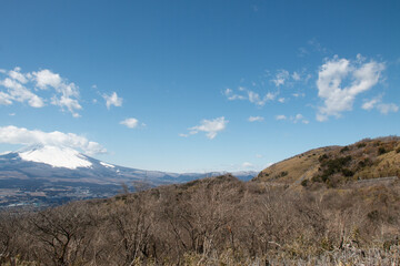晴天の富士山