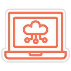 Cloud Vector Icon Design Illustration