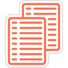 Paper Vector Icon Design Illustration