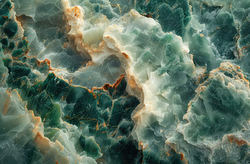 Green marble texture design. Created with Ai