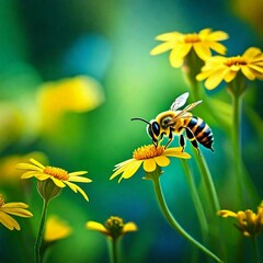 bee on a flower