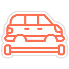 Chassis Vector Icon Design Illustration