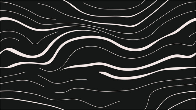 Optical art background. Vector illustration. Modern poster design. Abstract background. Topographic map lines background. Vector print. Seamless.