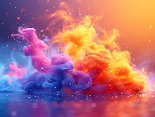 Foto op Plexiglas Esplosione di colori © Michela