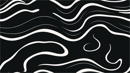 Vector illustration. Digital image with a psychedelic stripes. Vector. Optical illusion. Optical art background. Wave pattern. Seamless.