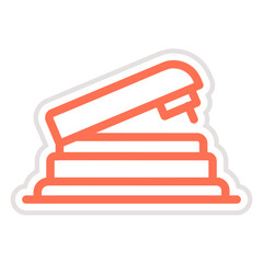 Stapler Remover Vector Icon Design Illustration