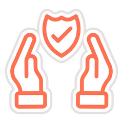 Protection Vector Icon Design Illustration