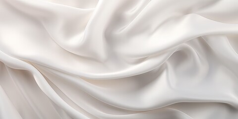 White Silk Background