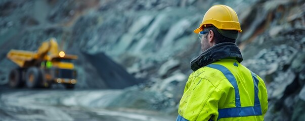 Security Measures in Place for Monitoring Access in Uranium Mining Areas. Concept Security Monitoring, Access Control, Surveillance Systems, Restricted Areas, Emergency Protocols