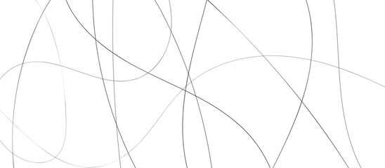 Random chaotic lines abstract geometric pattern. vector textrue 3d illustration. geometric design created using light grey digital net web line tecnology. white color in backdrop.