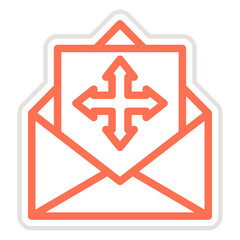 Move Vector Icon Design Illustration