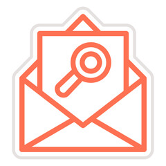 Searching Vector Icon Design Illustration