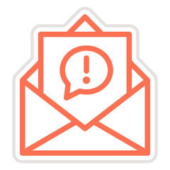 Important Vector Icon Design Illustration