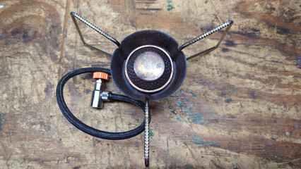 backpack and/or bugout bag single burner low-tech stove