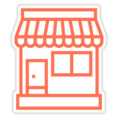 Store Vector Icon Design Illustration