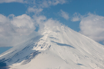 Fototapeta na wymiar 冬の富士山